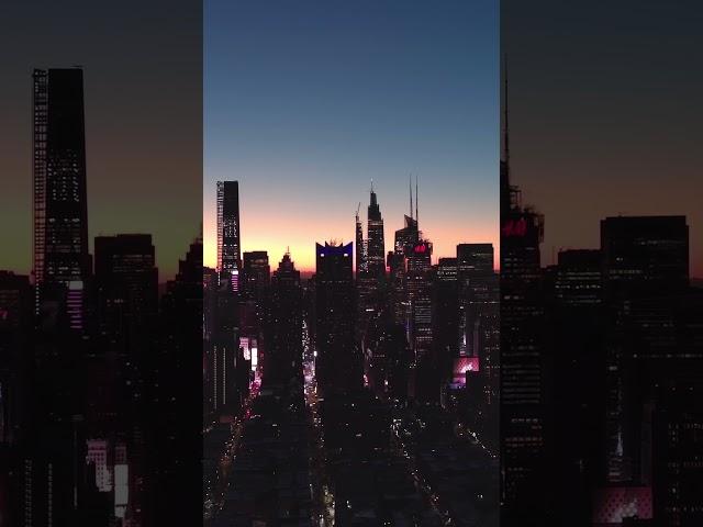 NYC Skyscrapers from Above.
