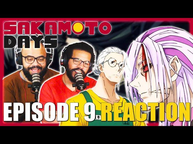 ANIME NOOBS WATCH Sakamoto Days 1x9 "All Aboard" | REACTION First Time Watching