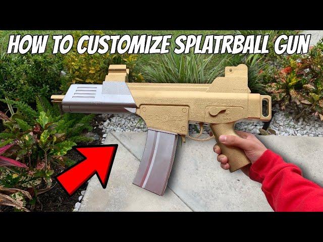 How To Customize Your Splat-R-Ball Gun (Easy)