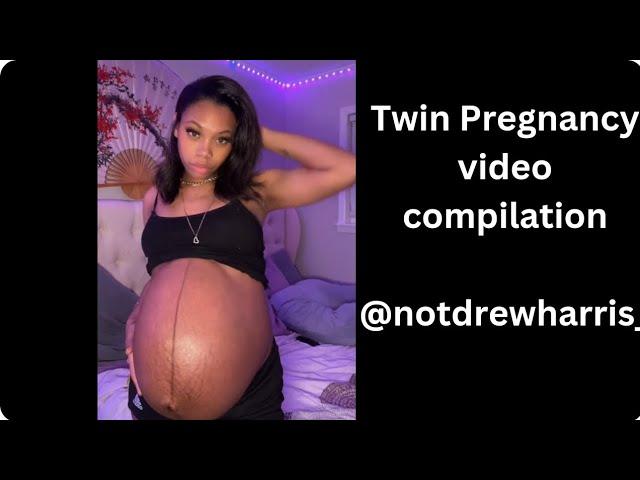 Drew wong harris twin pregnancy compilation