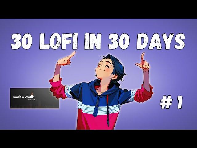 Making 30 lofi beats in 30 days • Ep 1