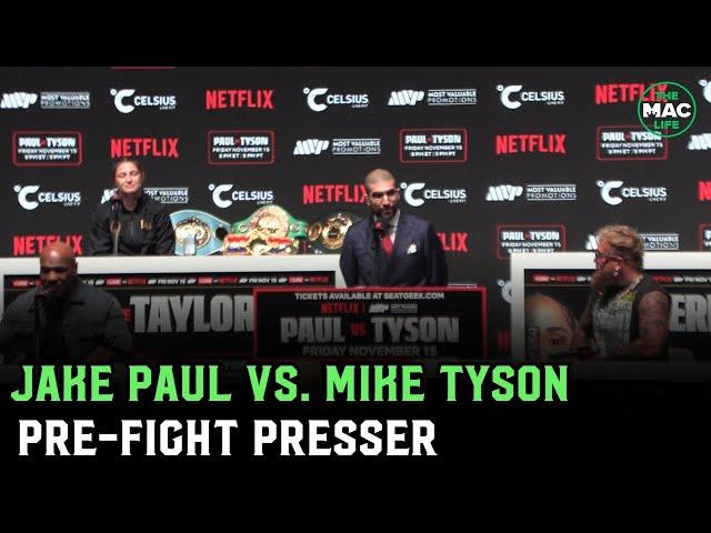 Mike Tyson vs. Jake Paul Full Press Conference