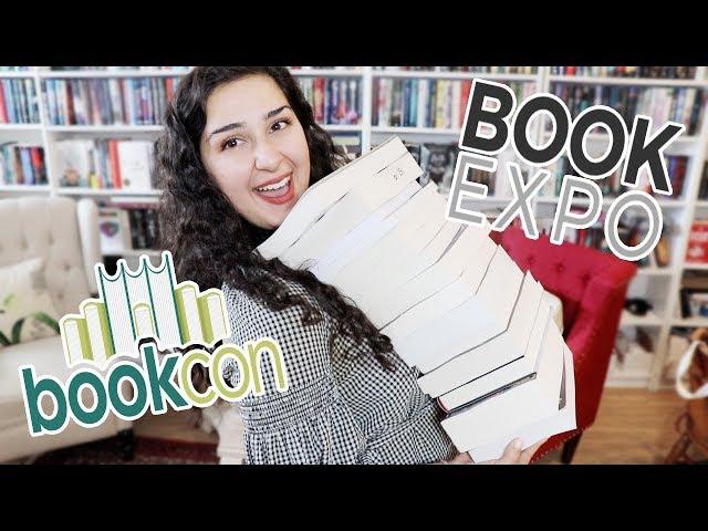 BookExpo and BookCon Haul 2018!