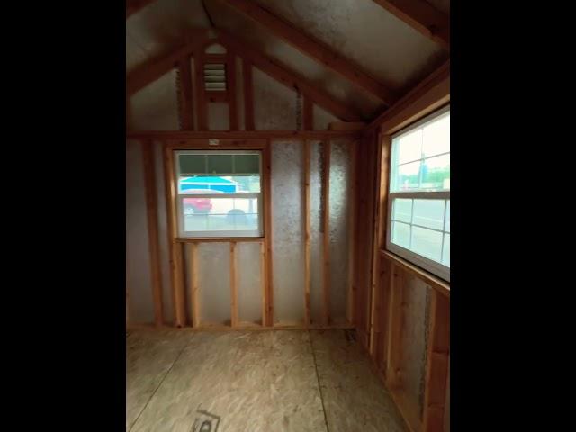 12x20 Utility Shed #shed #backyardshed #storagesolution #diyshed #building #gable #gardenshed #home