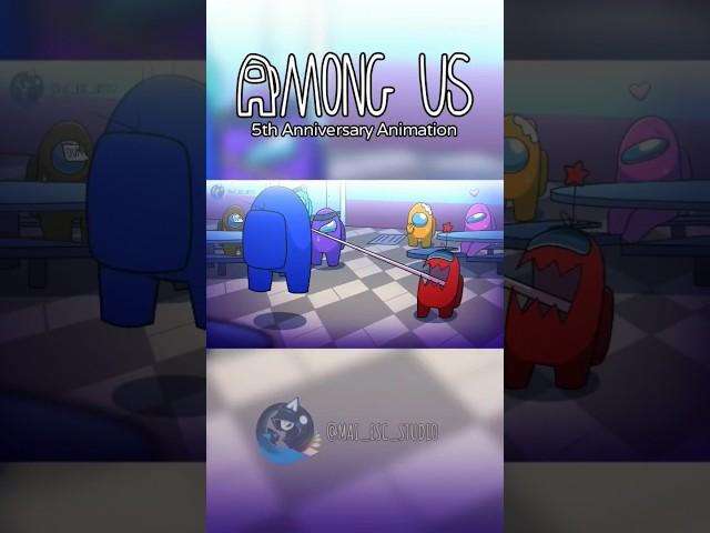 [ ANNIVERSARY ANIMATION ] Among Us #animation #gaming #amongus #art