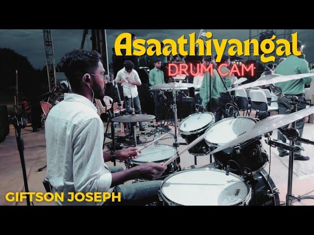 Asaathiyangal | Drum Cam | Live cover