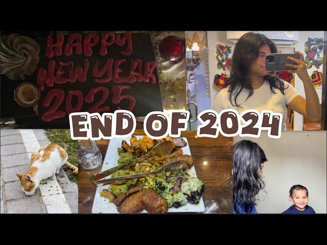 Ending 2024: feelings, dinner, lights and cake