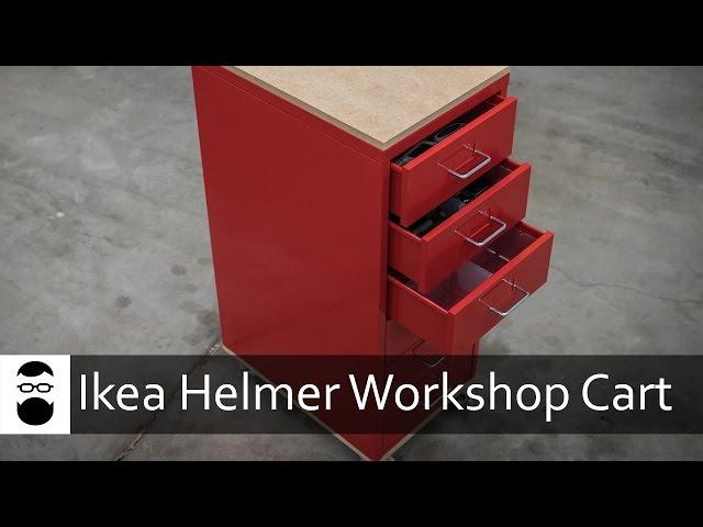 Ikea Helmer DIY Workshop Cart