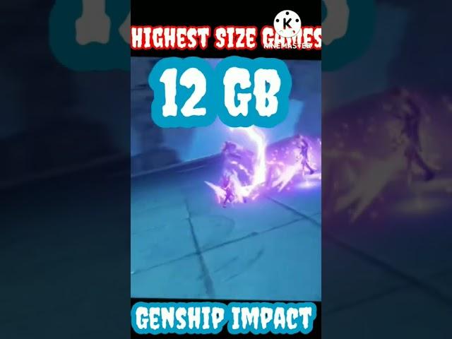 Top 3 Biggest Size Android games || high Gb Games play store