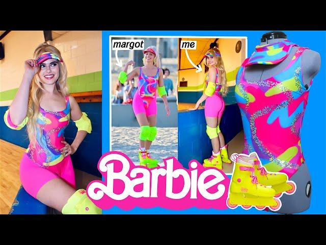 Barbie's Rollerblading Bodysuit Costume Tutorial! (from Barbie the Movie 2023 with Margot Robbie)