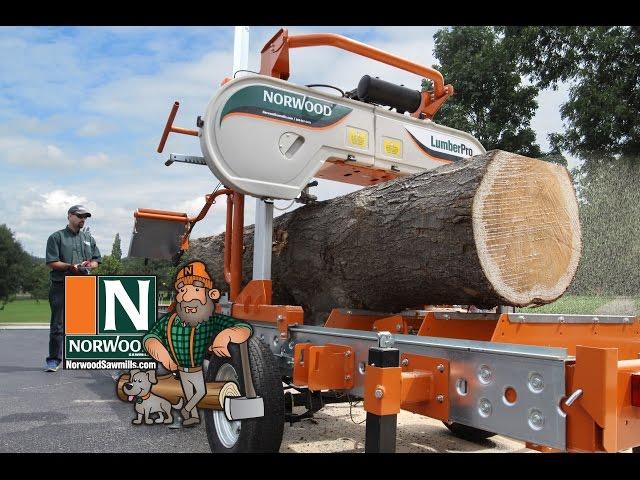 Norwood LumberPro HD36 Portable Band Sawmill - Manual or Hydraulic ... It's Your Choice!