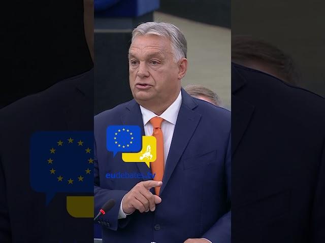 Would they ever blame the Hungarians for the Soviet invasion of 1956? Who? #Orban #eudebates #Russia