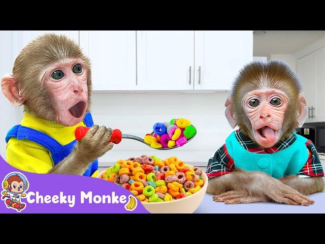 Baby Care Song | Cheeky Takes Care of Baby | Cheeky Monkey - Nursery Rhymes & Kids Songs