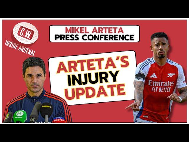 Arsenal latest news: Jesus returns | Odegaard update | Team news latest | Press conference reaction