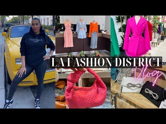 Vlog: L.A. Fashion District - Shopping For My Boutique + BTS