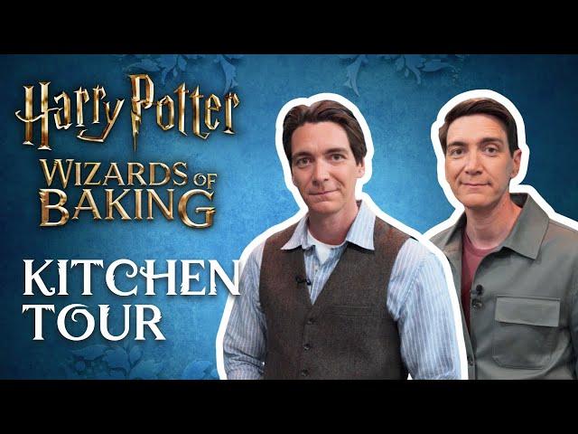 Harry Potter: Wizards of Baking Exclusive Kitchen Tour with the Weasley Twins | Food Network