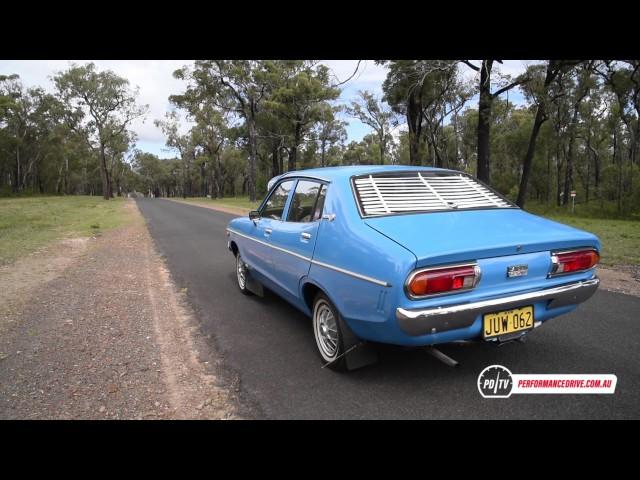 1978 Datsun 120Y 0-100km/h & engine sound