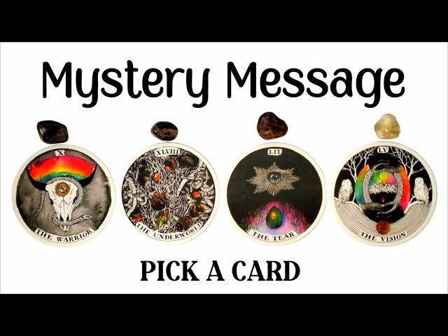 PICK A CARD  Mystery Message