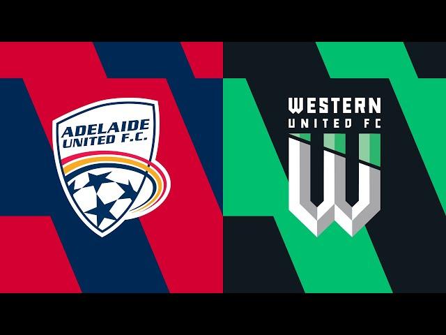 Isuzu UTE A-League 2024-25 - Round 4 - Adelaide United v Western United