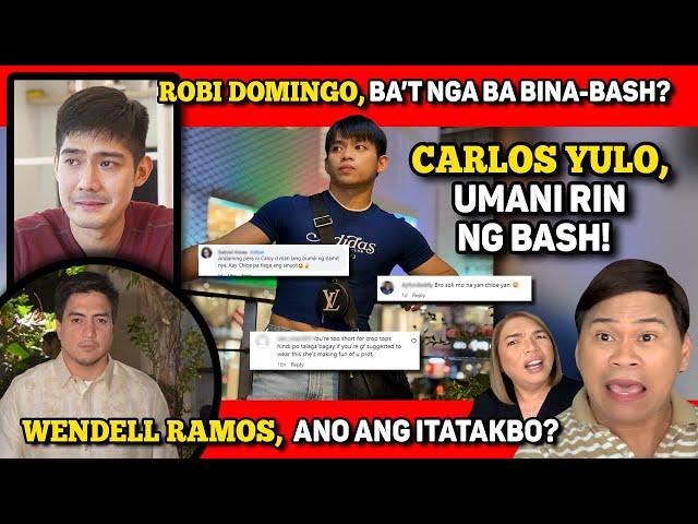 CARLOS YULO, KUMBAKIT NAMAN KASI!  ROBI DOMINGO, INSENSITIVE?  WENDELL RAMOS, LALABAN!