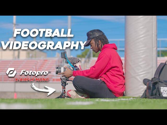 Using This Will INSTANTLY Improve Your Football Videos | Fotopro X-airfly Mono |