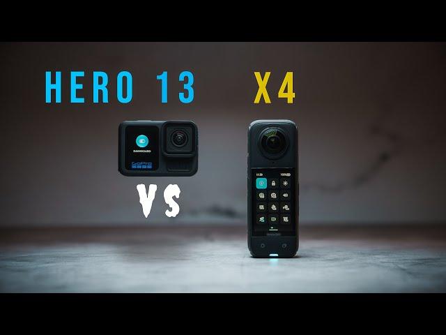 Insta360 X4 vs GoPro Hero 13