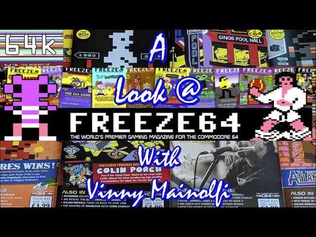 FREEZE64 : A look @ the #1 Commodore 64 Fanzine