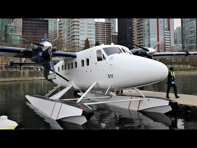 Full flight | Harbour Air DHC-6 Twin Otter | YB242 Victoria Harbour to Vancouver Harbour