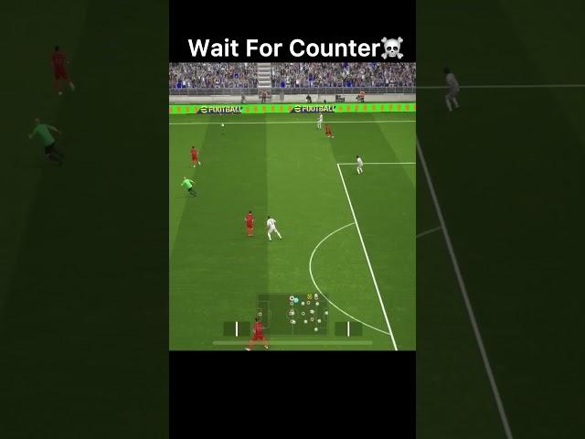 Quick Counter + Right Footer Goal️ #efootball2025 #efootball #pes