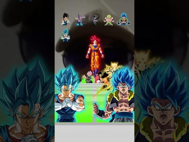 Naruto vs Goku #goku #anime #games #naruto
