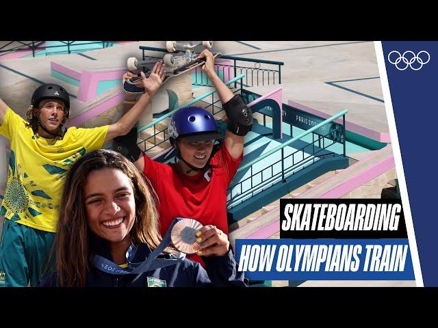 How skateboarders train | How Olympians Train