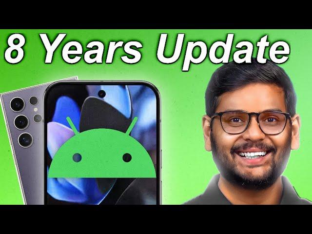 8 Years of Android Updates...