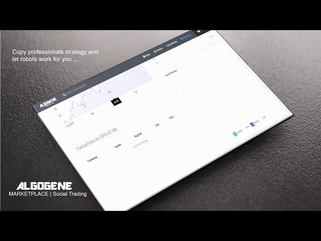 ALGOGENE MARKETPLACE | The future of Social Investment in Robo-Asset Manager