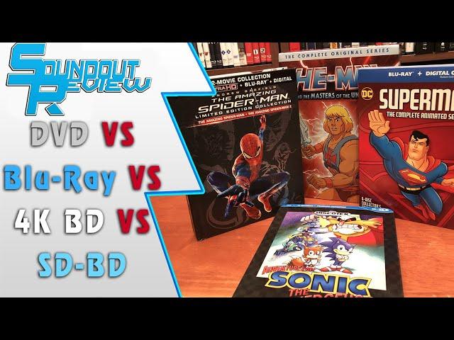 Soundout Disc Discussion: DVD Vs Blu-Ray Vs 4K Blu-Ray Vs SD Blu-Ray: A Format War? [Soundout12]