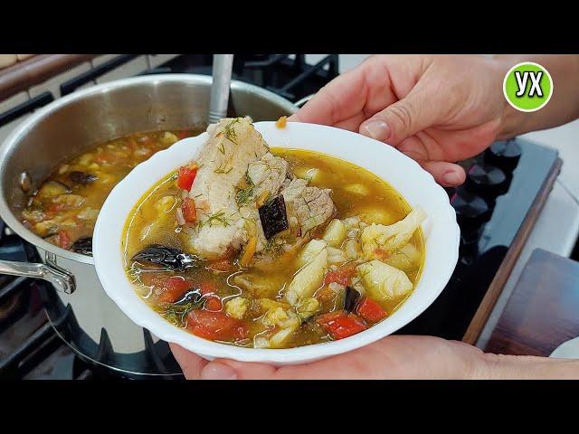 Your soup - it turned out so delicious it's hard to stop! A masterpiece soup for lunch