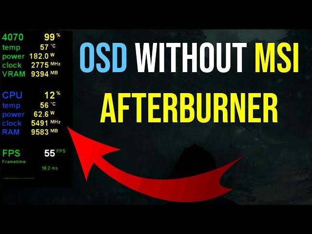 How To Monitor In-Game PC Performance Without MSI Afterburner