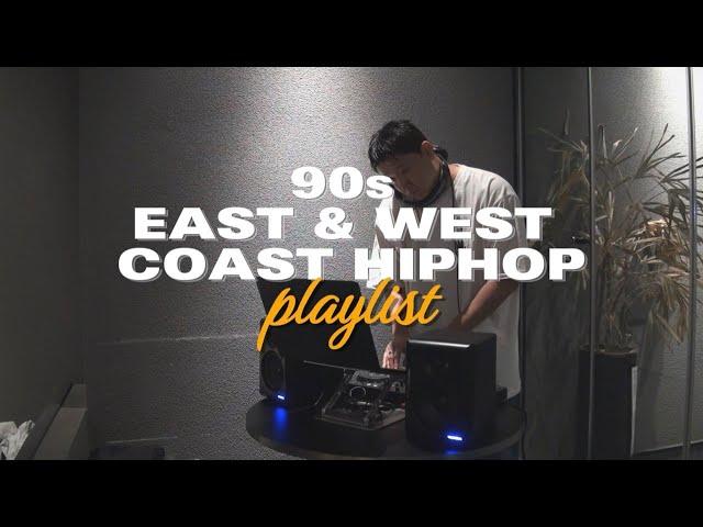 90s EAST & WEST HIPHOP Vol.1 MIX LIVE / DJ LEE JAEHAK / at CAFE GREY, South Korea