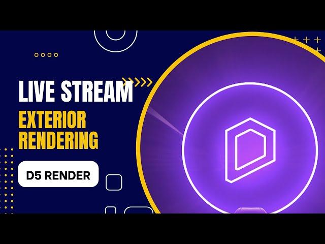 [LIVE STREAM] EXTERIOR RENDERING D5 RENDER  |  Private house 310