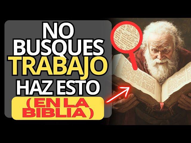 MILLONARIO En La BIBLIA Te Enseña CÓMO GANAR DINERO | ¡No Busques Trabajo! | Rey Salomon