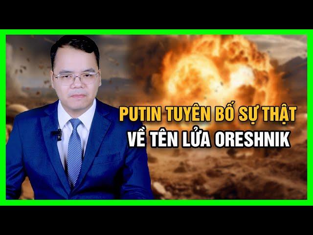 Putin Tuyên Bố Sự Thật Tên Lửa Oreshnik||Bàn Cờ Quân Sự