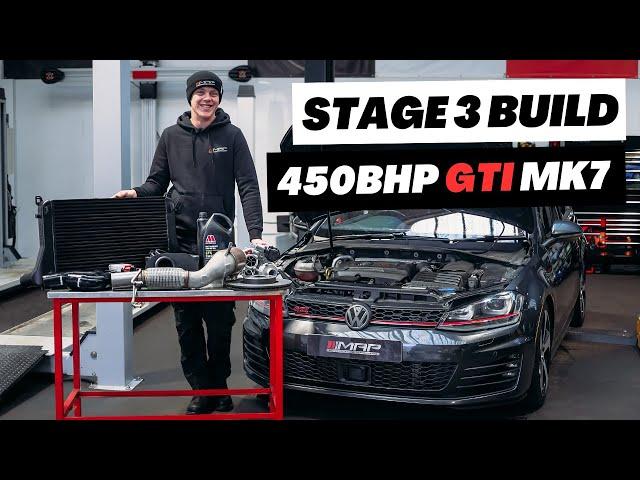 VW GOLF GTI MK7 - STOCK VS STAGE 3!