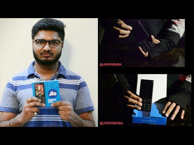 Jio Phone Unboxing and First Look - 1500Rs Dhamaka | Full Review | Baba Tech | Jarvis Baba
