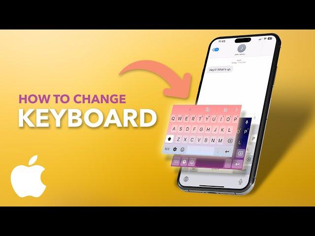 How to Change your Keyboard Background on iPhone?