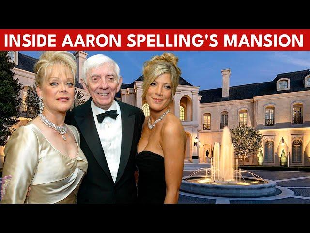 Aaron Spelling Mansion Bel Air Los Angeles | INSIDE Aaron Spelling's Manor | Interior Design