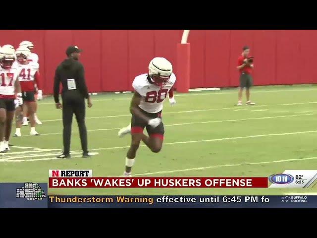 Jahmal Banks 'wakes' up Huskers offense