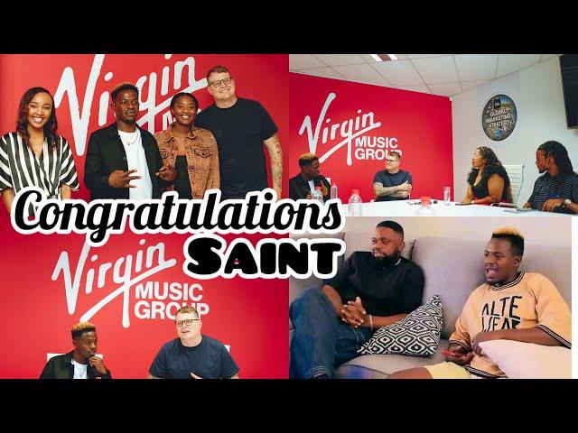 ‼️Saintfloew Has Signed A Mega Music Deal With Virgin Music Group‼️Congratulations mwana wevhu 