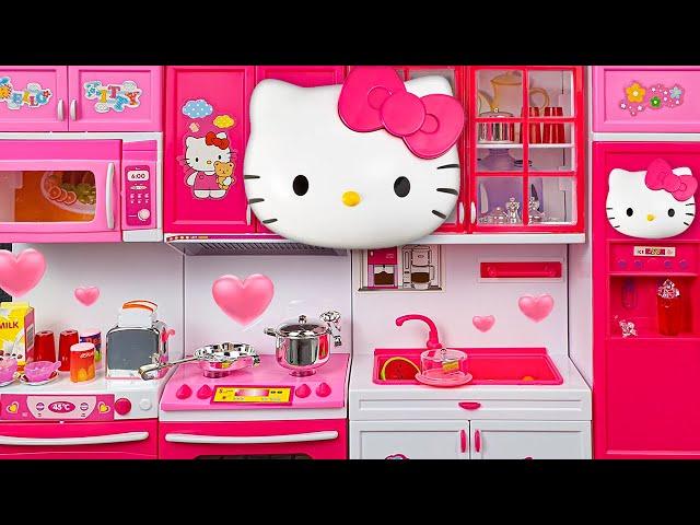 37 Minutes Satisfying with Unboxing Hello Kitty Kitchen Playset Collection ASMR | Review Toys