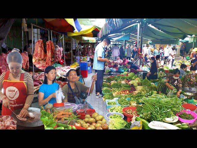 Amazing Cambodian Routine Food & Lifestyle @ PC & Boeng Trabek Market