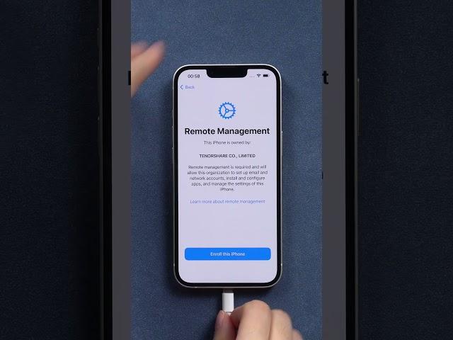 How to Remove Remote Management iPhone Remove!! [MDM Remove] Don't tell Anyone!! #mdm #shorts