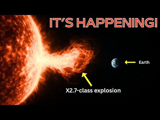 2025 Solar Storm? Massive Solar Flare Just Hit Earth – Here’s What Happened!